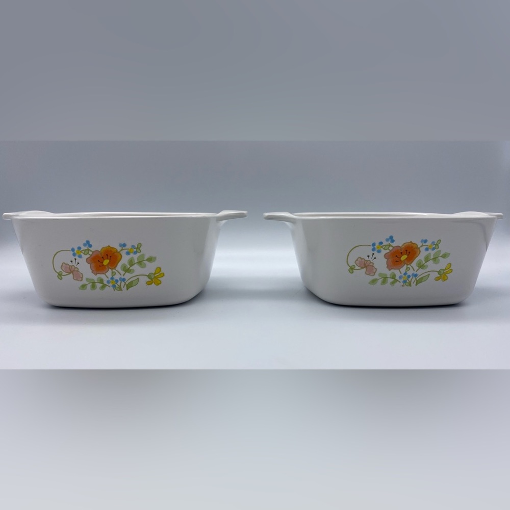 SOLD Vintage Corningware Wildflower Petite Pans - Picture 4 of 8